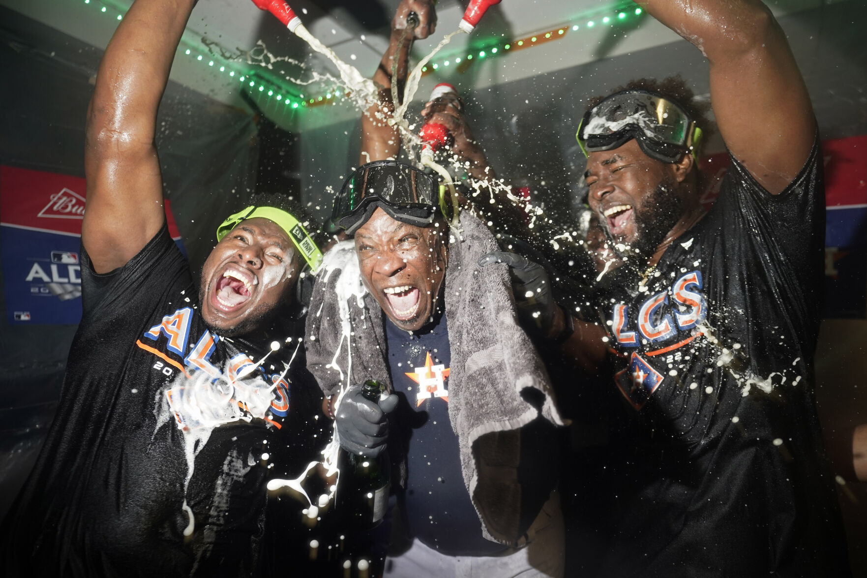 APTOPIX ALDS Astros Mariners Baseball